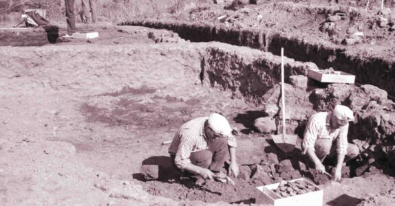Etruscan excavation — Swedish Institute in Rome